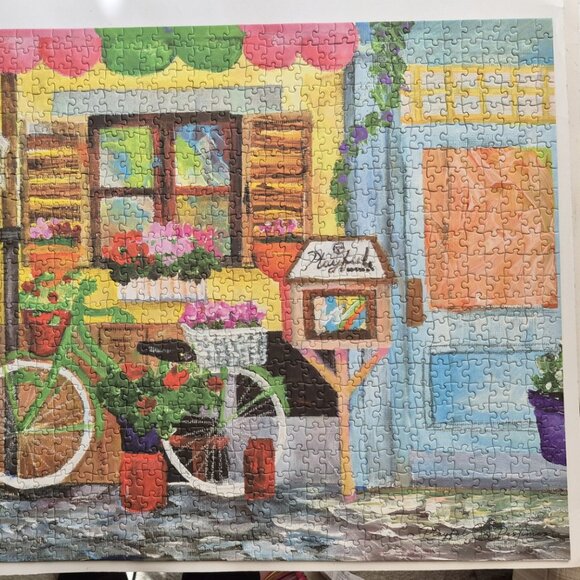 1000 Piece "Market Day" Jigsaw Puzzle - Picture 3 of 5